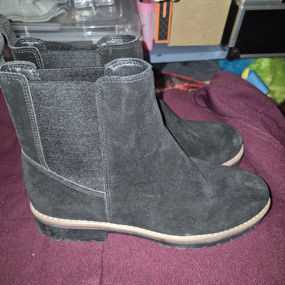 Crown Vintage Karina Chelsea Boot BLACK 6